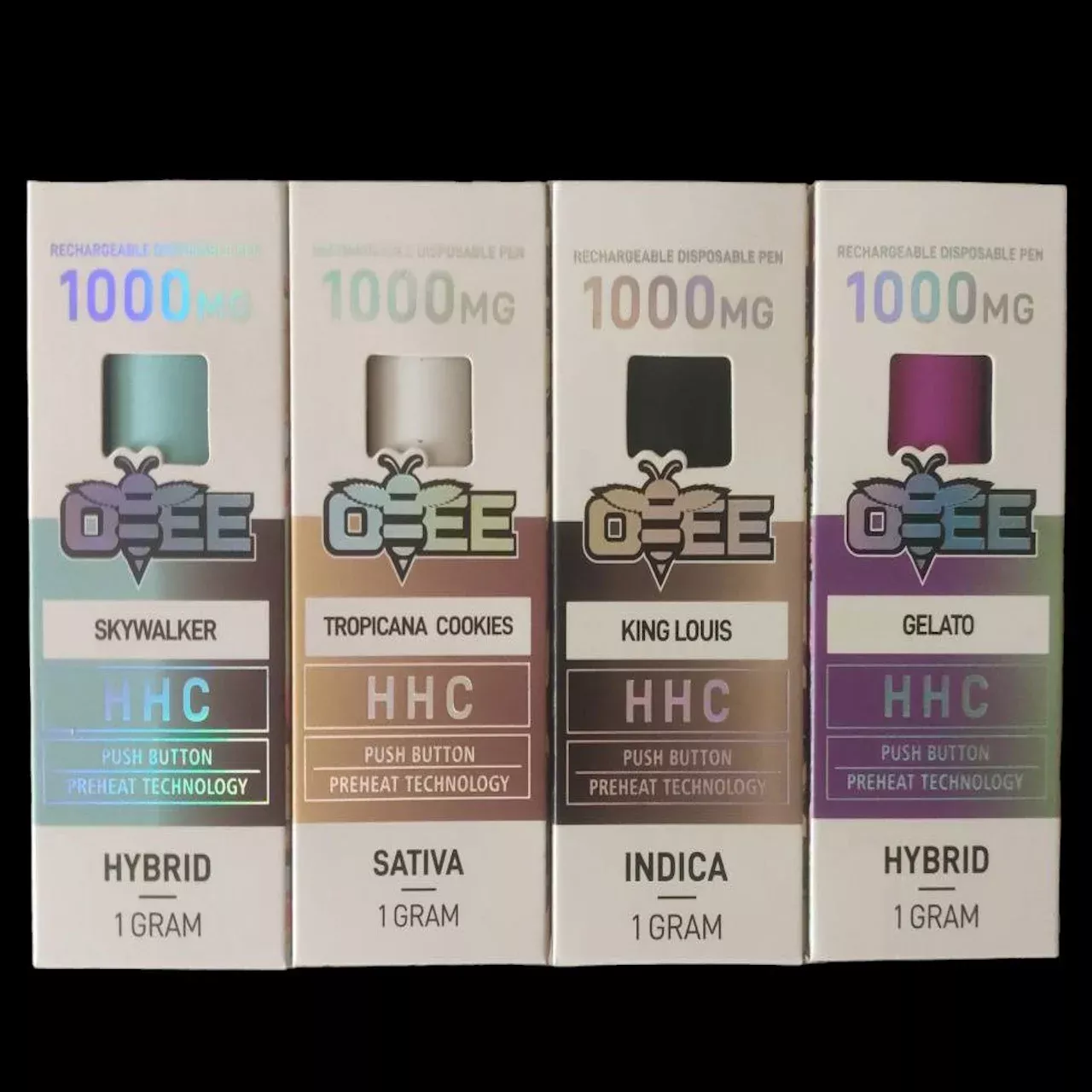 Európai Raktár OBEELAB HHC ELDOBHATÓ TOLL Alacsony Nikotin Vásároljon Eredeti Eredeti Újratölthető Eldobható Vape Tollat - 1 GRAMM