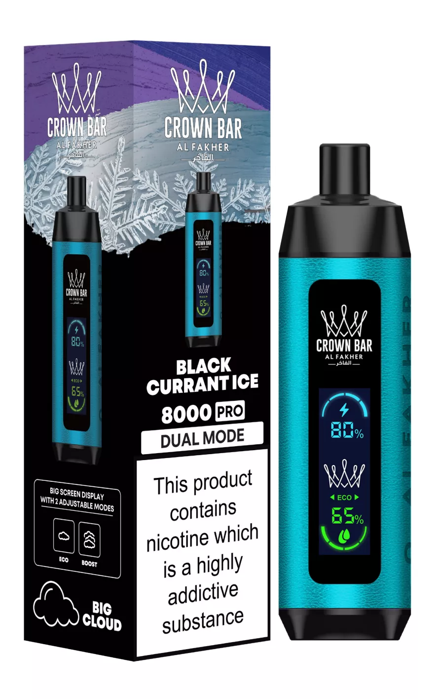 Al Fakher Crown Bar Big Cloud 8000 PRO: Why It’s a Premium Choice
