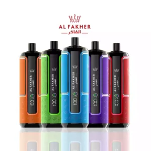 Almacén Europeo Al Fakher Crown Bar Hypermax 15000 Puffs 0.2% Bajo Nikotina Compra Original Auténtico Vape Pen Desechable Recargable